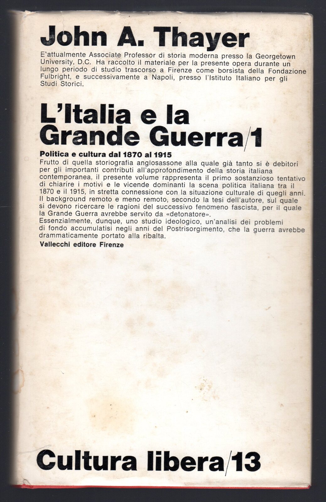 L'Italia e la Grande Guerra 1