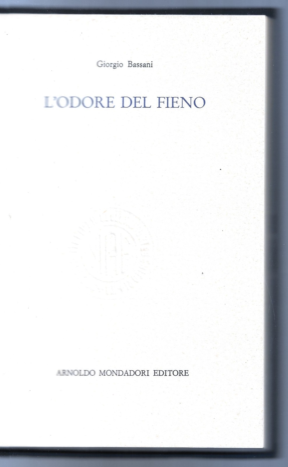 L'odore del fieno