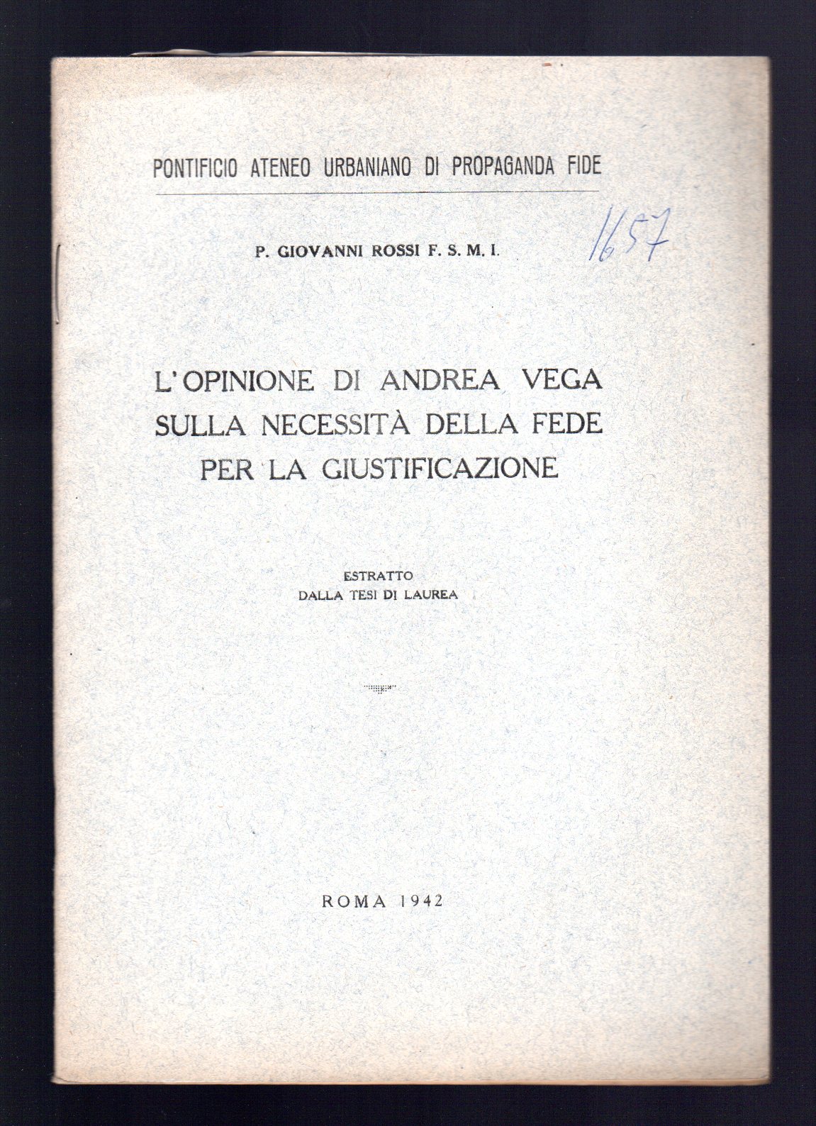 L'opinione di Andrea Vega sulla necessità della fede per la …