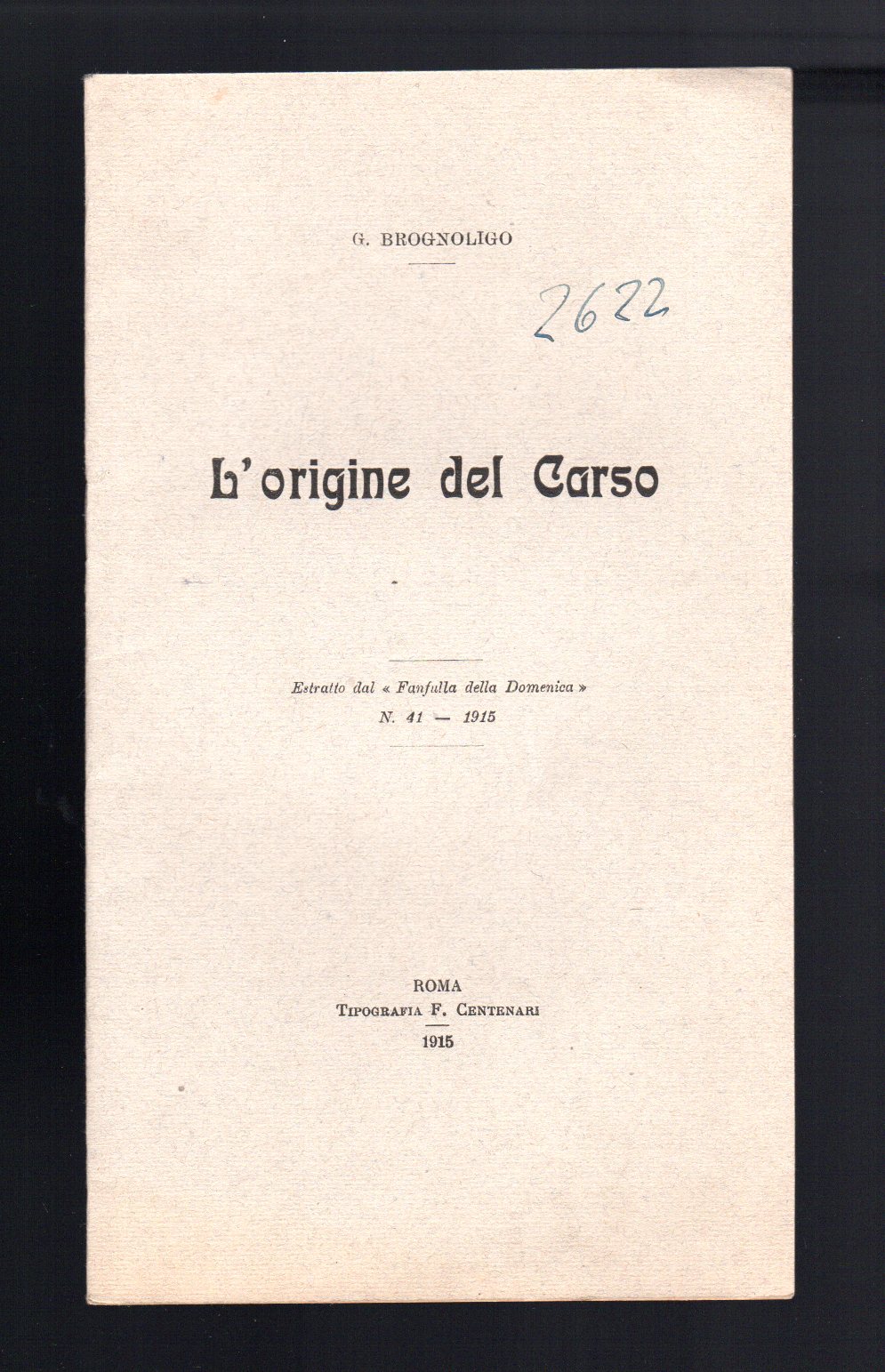 L'origine del Carso