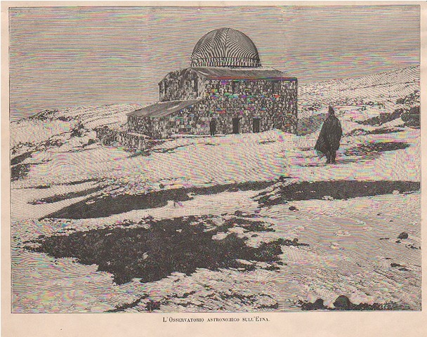 L’osservatorio astronomico sull’Etna