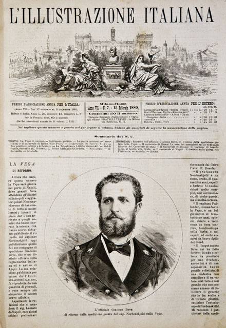 L’ufficiale Giacomo Bove di ritorno dalla spedizione polare del cap. …