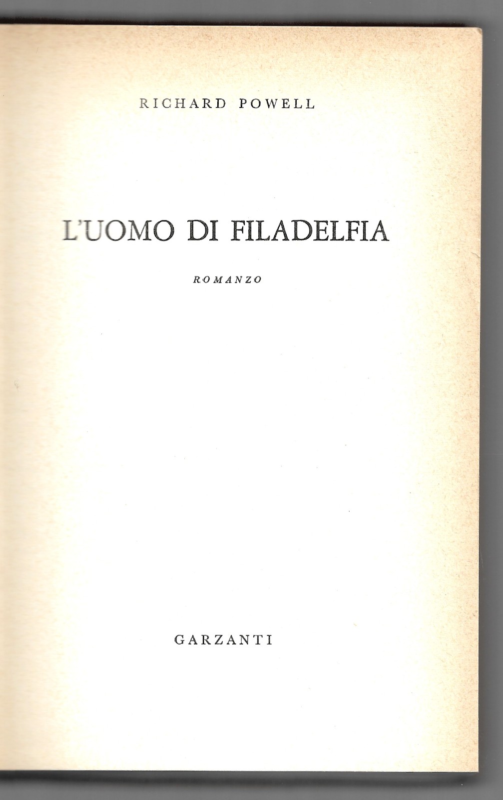 L'uomo di Filadelfia