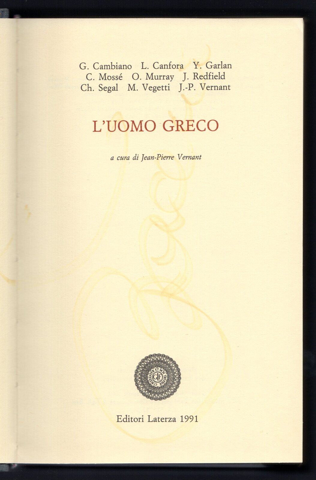 L'uomo greco