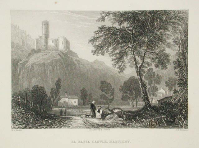 La Batia castle, Martigny