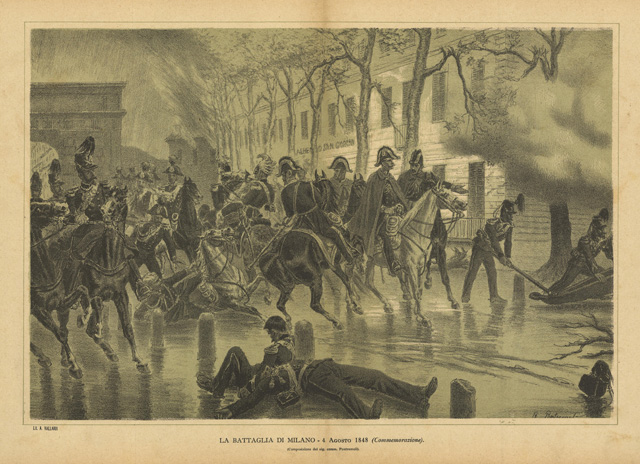 La Battaglia di Milano - 4 Agosto 1848