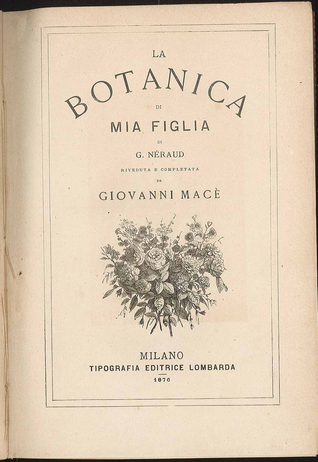 La Botanica di mia figlia