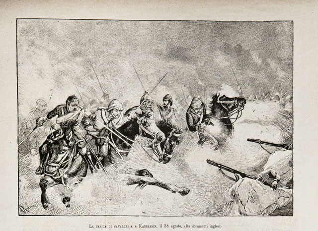 La carica di cavalleria a Kassassin, il 28 agosto