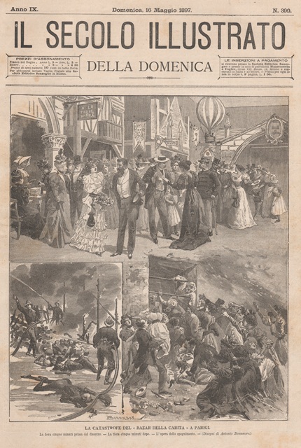 La catastrofe del "Bazar della Carita" a Parigi