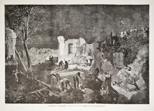 La catastrofe di Casamicciola / Gli scavi notturni