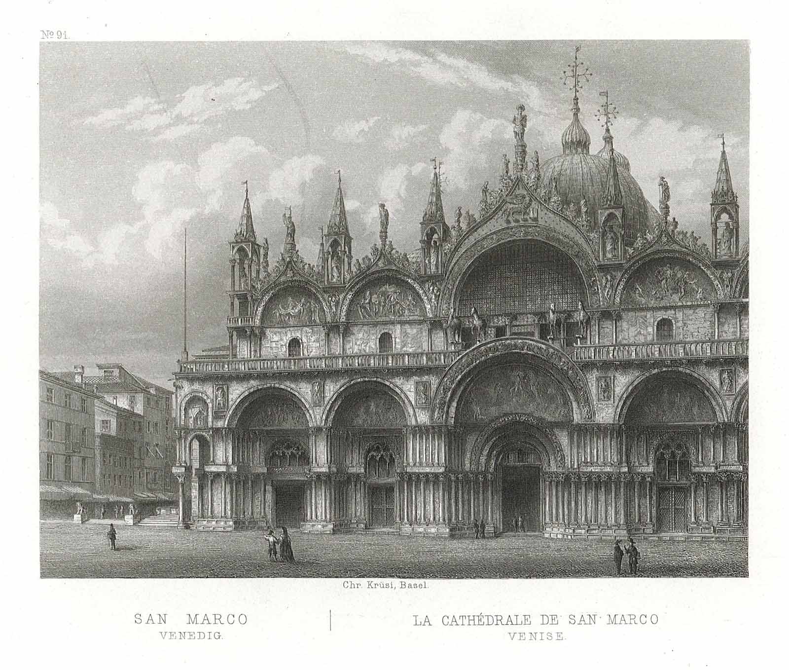 La Cathedrale de San Marco Venise