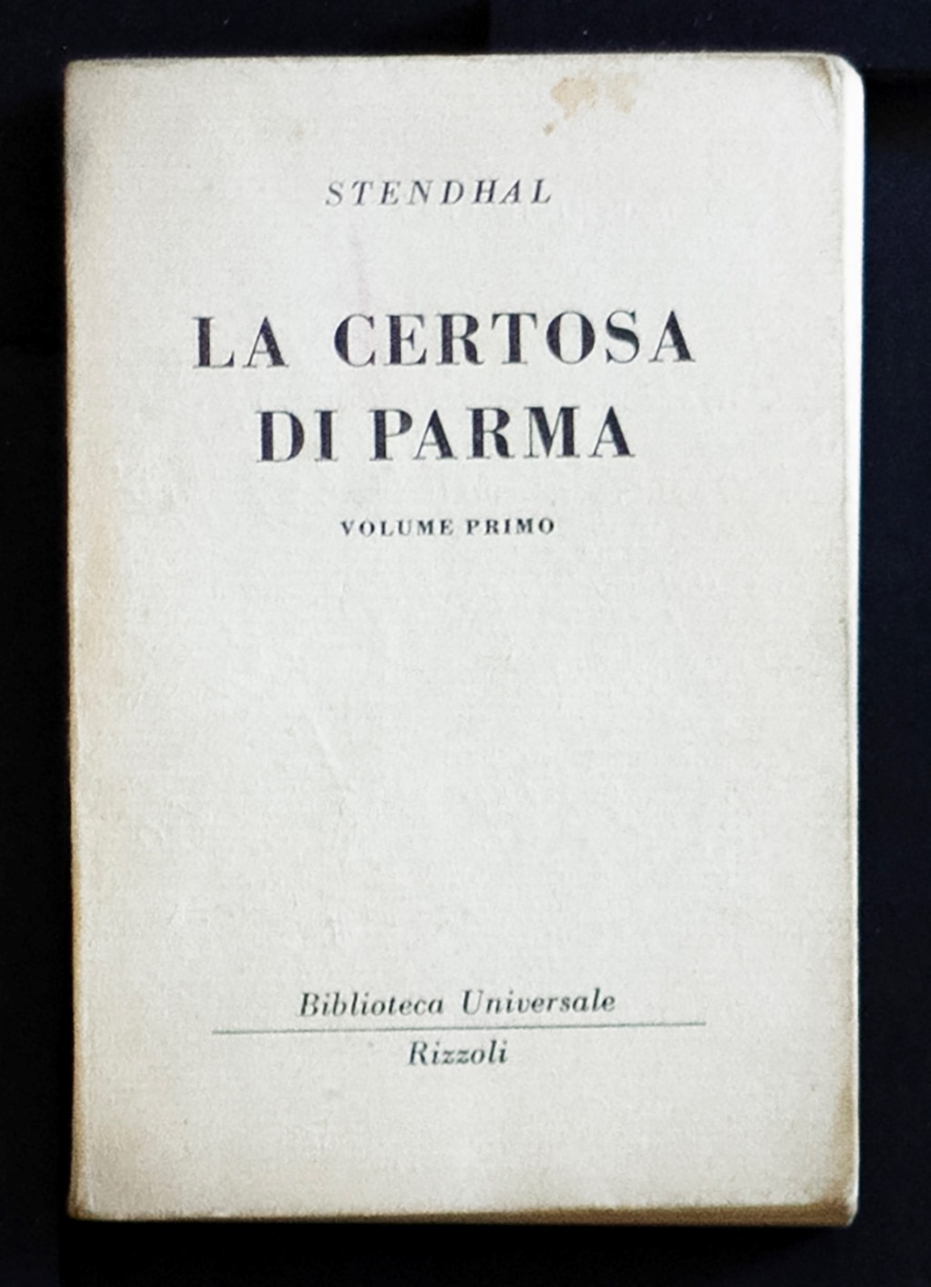 La certosa di Parma Volume I e II