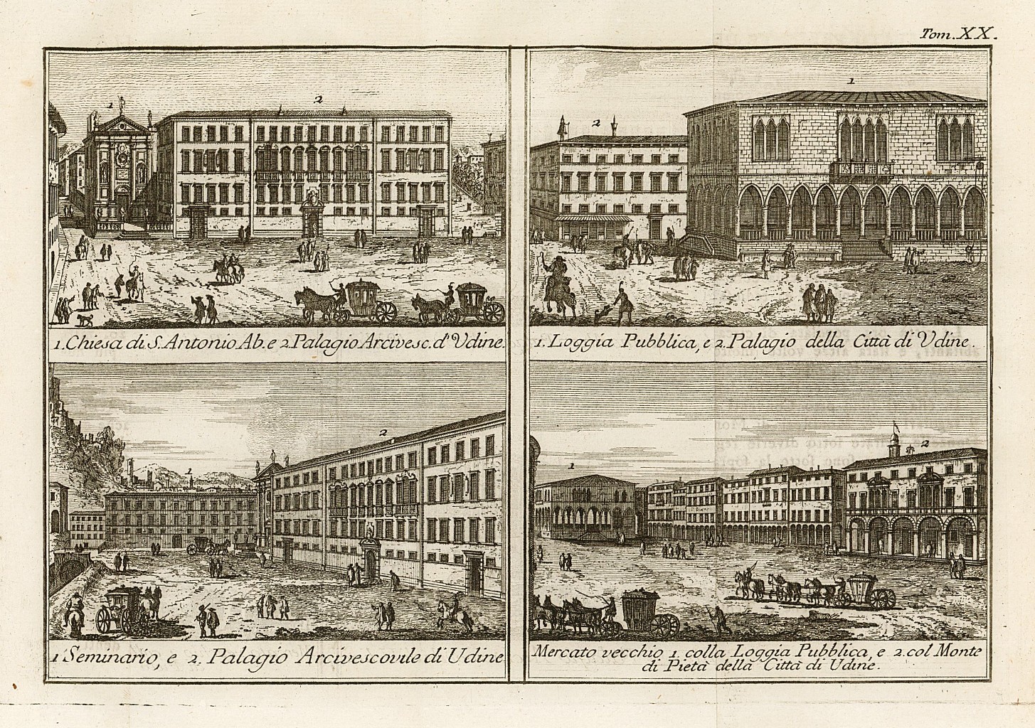 La Chiesa di S. Antonio A. e Palagio arcivesc. - …