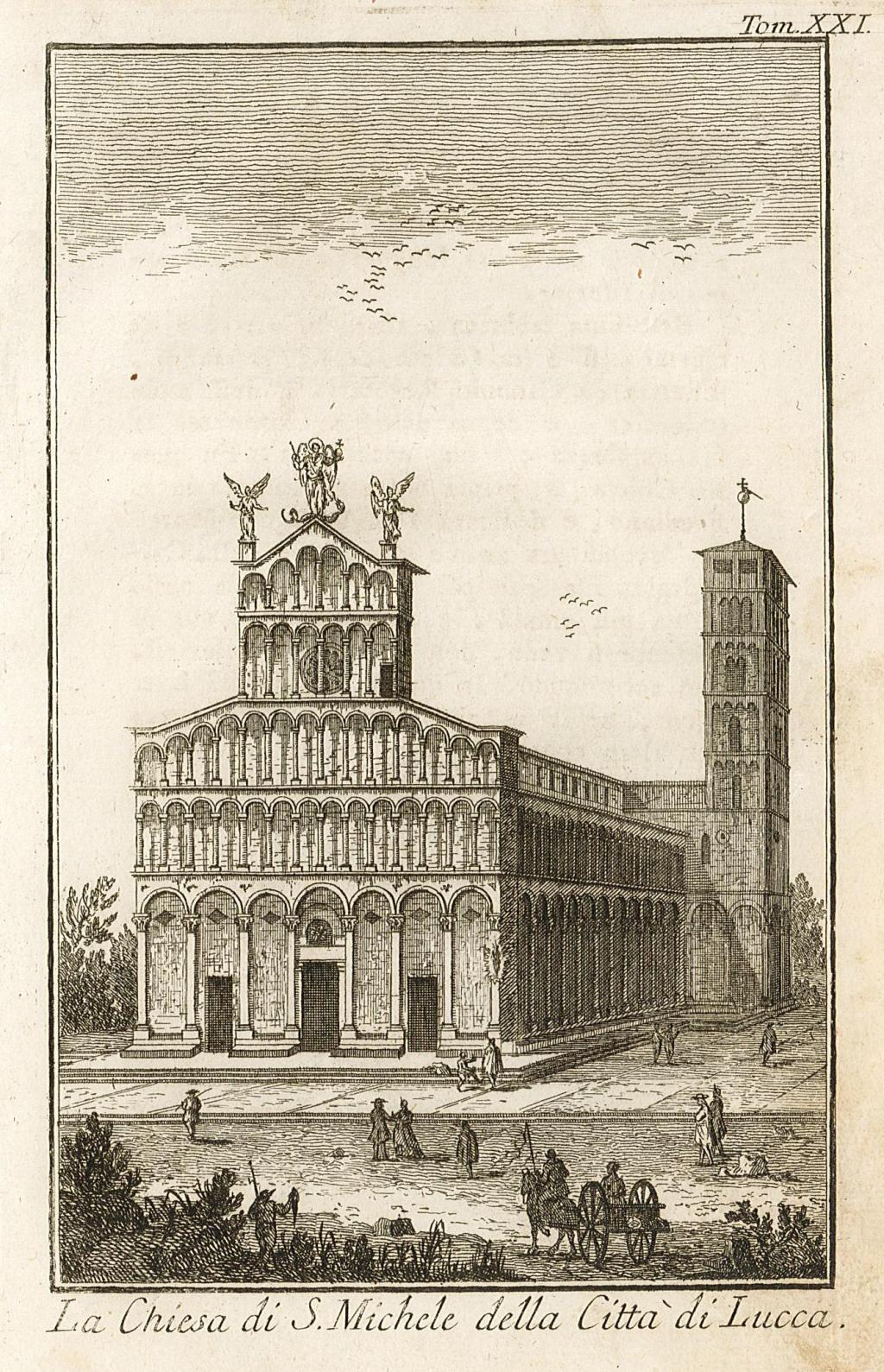 La Chiesa di San Michele della Città di Lucca.