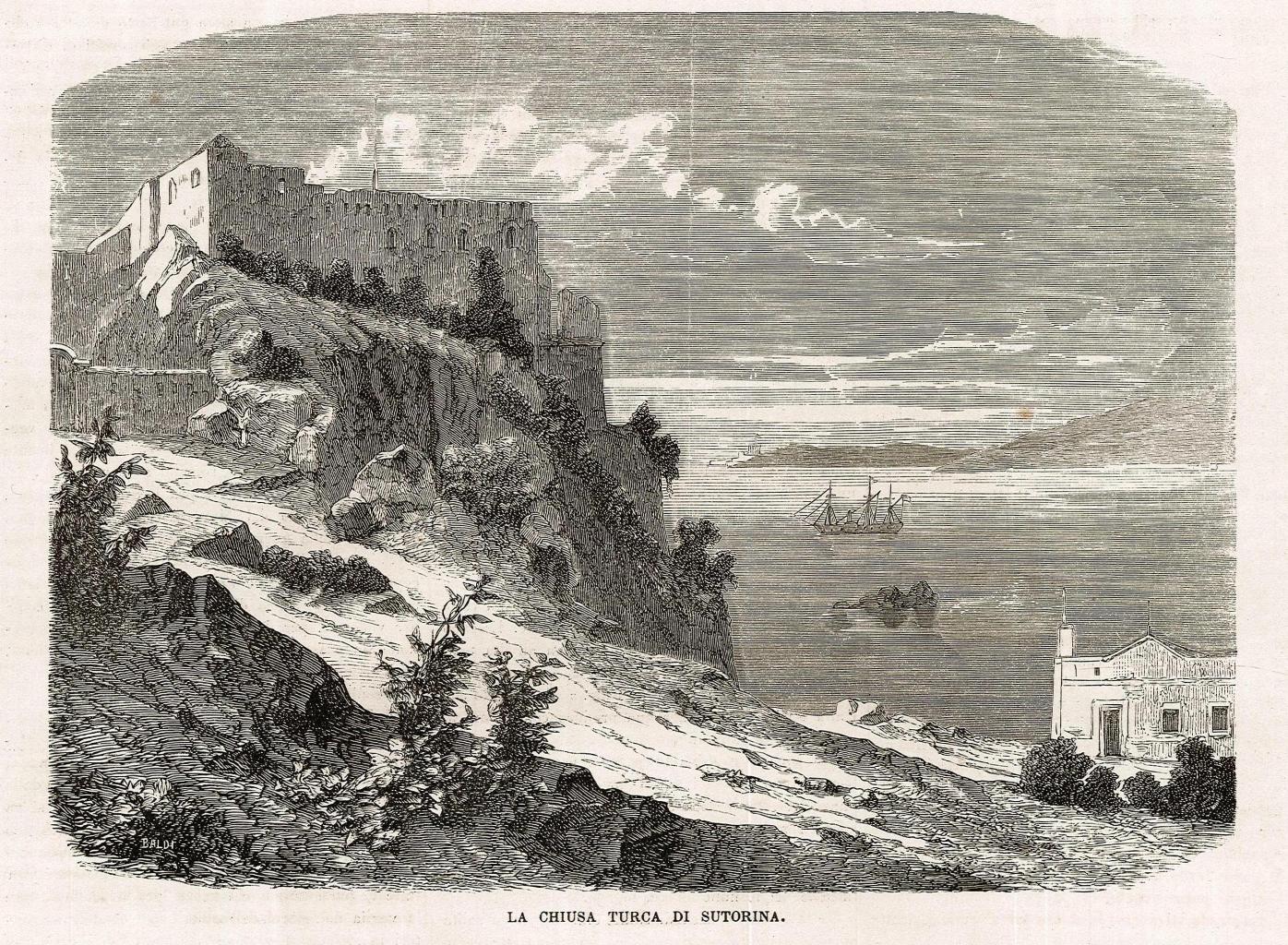 La chiusa turca di Sutorina