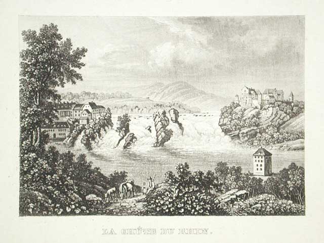 La Chute du Rhin.