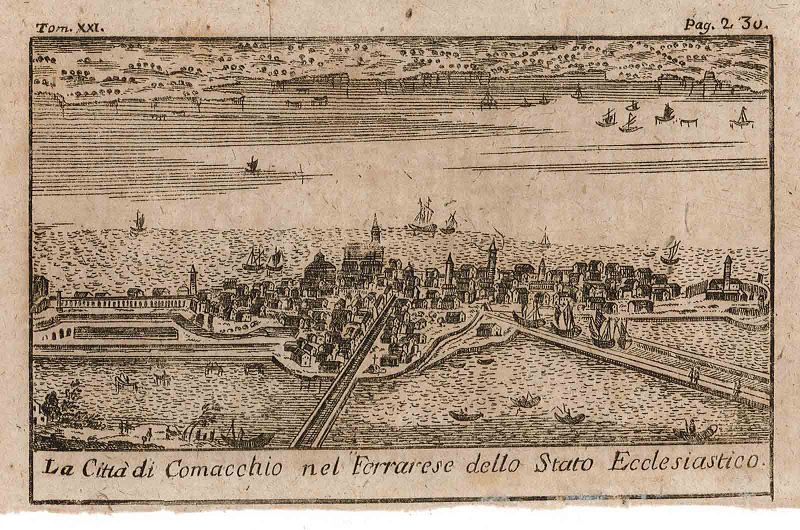 La Città di Comacchio nel Ferrarese dello Stato Ecclesiastico