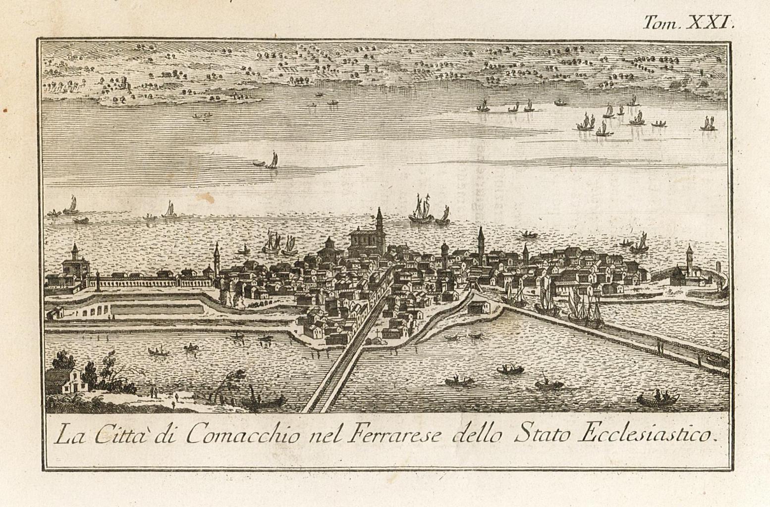 La Città di Comacchio nel Ferrarese dello Stato Ecclesiastico