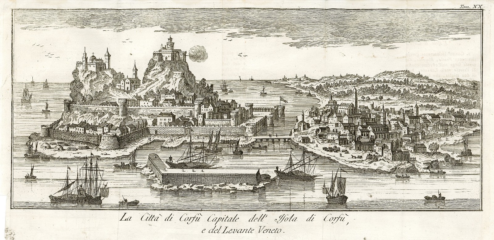 La Città di Corfù capitale dell'Isola di Corfù e del …