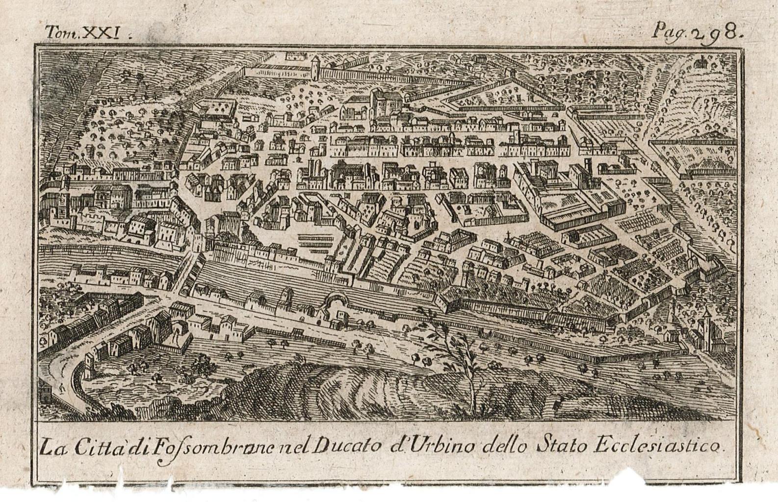 La Città di Fossombrone nel Ducato d'Urbino dello Stato Ecclesiastico