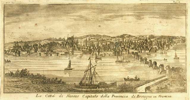 La Città di Nantes Capitale della Provincia di Bretagna in …