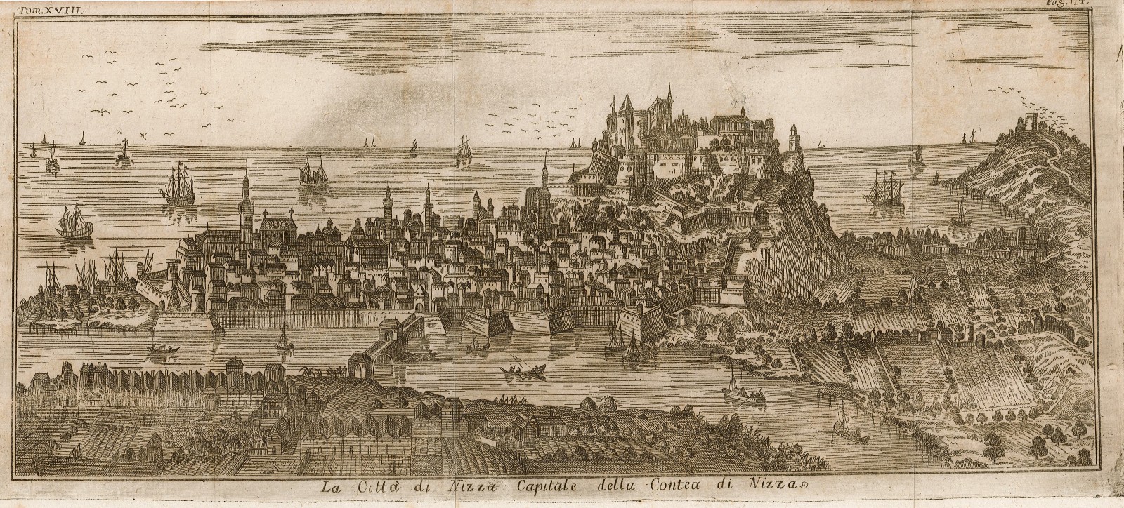 La Città di Nizza, capitale della Contea di Nizza
