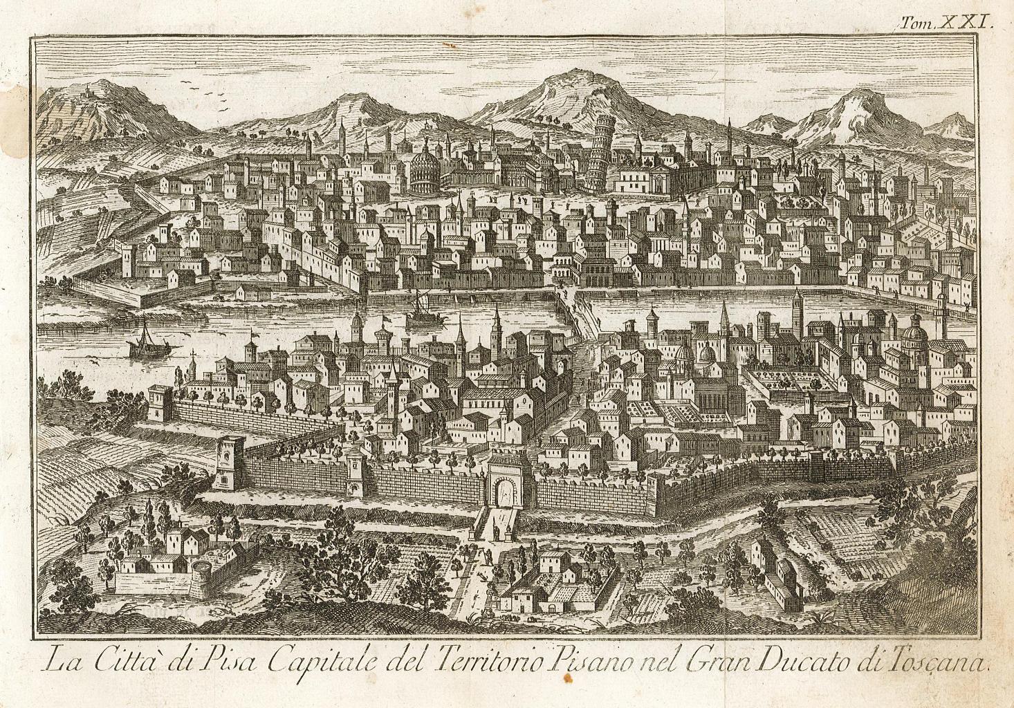 La Città di Pisa, Capitale del Territorio Pisano nel Gran …