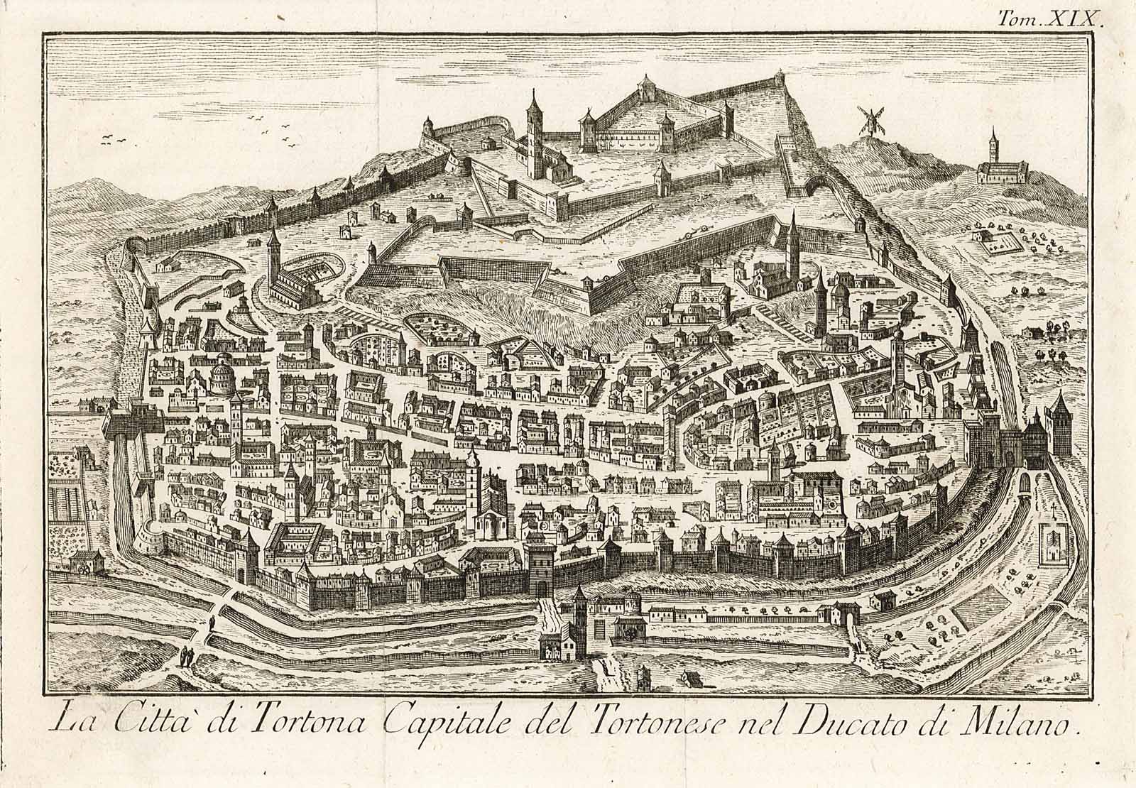 La città di Tortona, Capitale del Tortonese nel Ducato di …