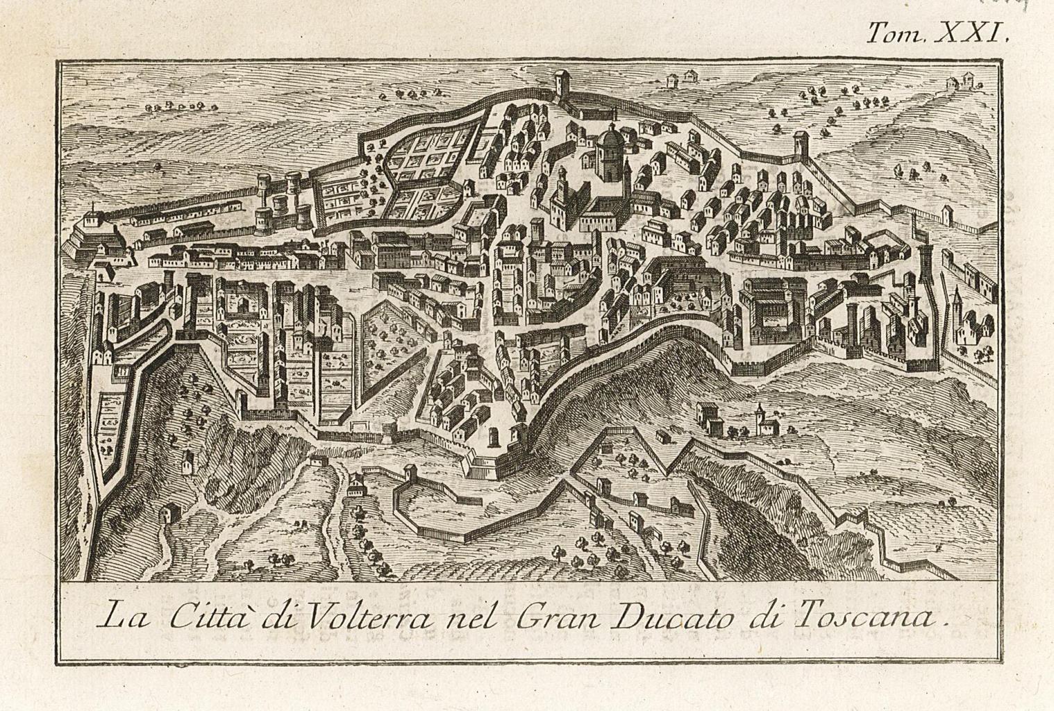 La Città di Volterra nel Gran Ducato di Toscana