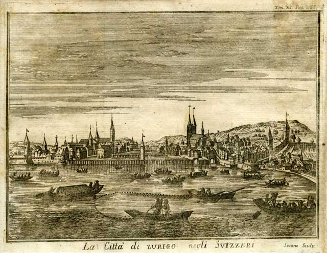 La Città di Zurigo negli Svizzeri