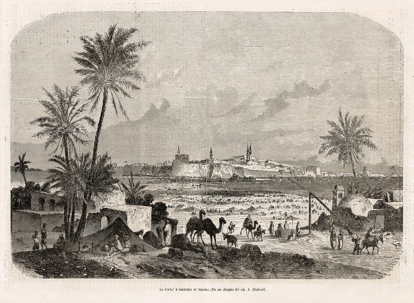 La città e dintorni di Tripoli