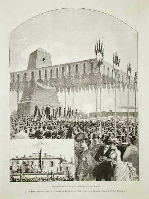 La commemorazione della battaglia di Magenta, a Magenta