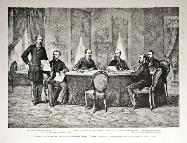La Conferenza di Costantinopoli, nel palazzo dell’ambasciata italiana a Therapia