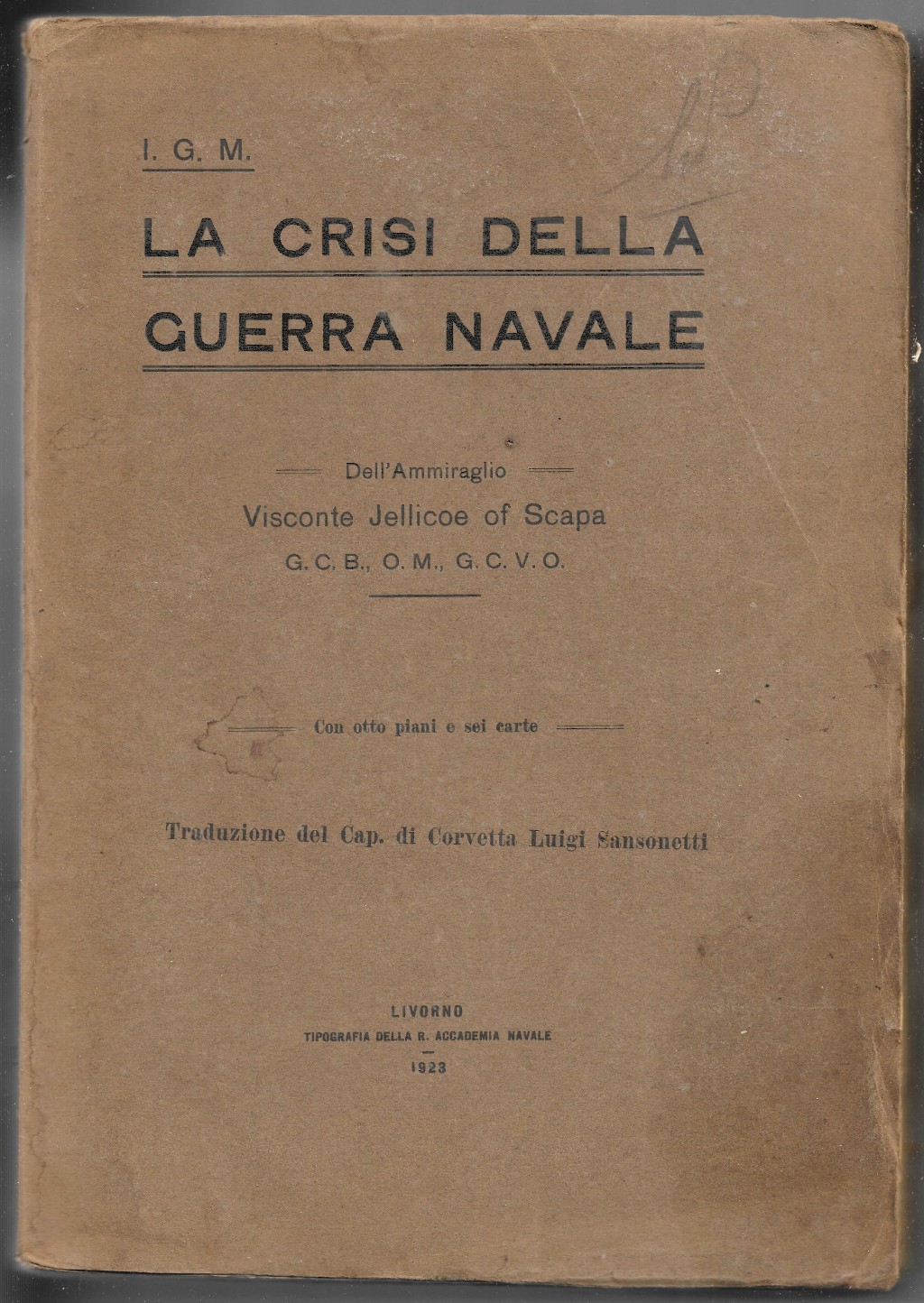 La crisi della guerra navale