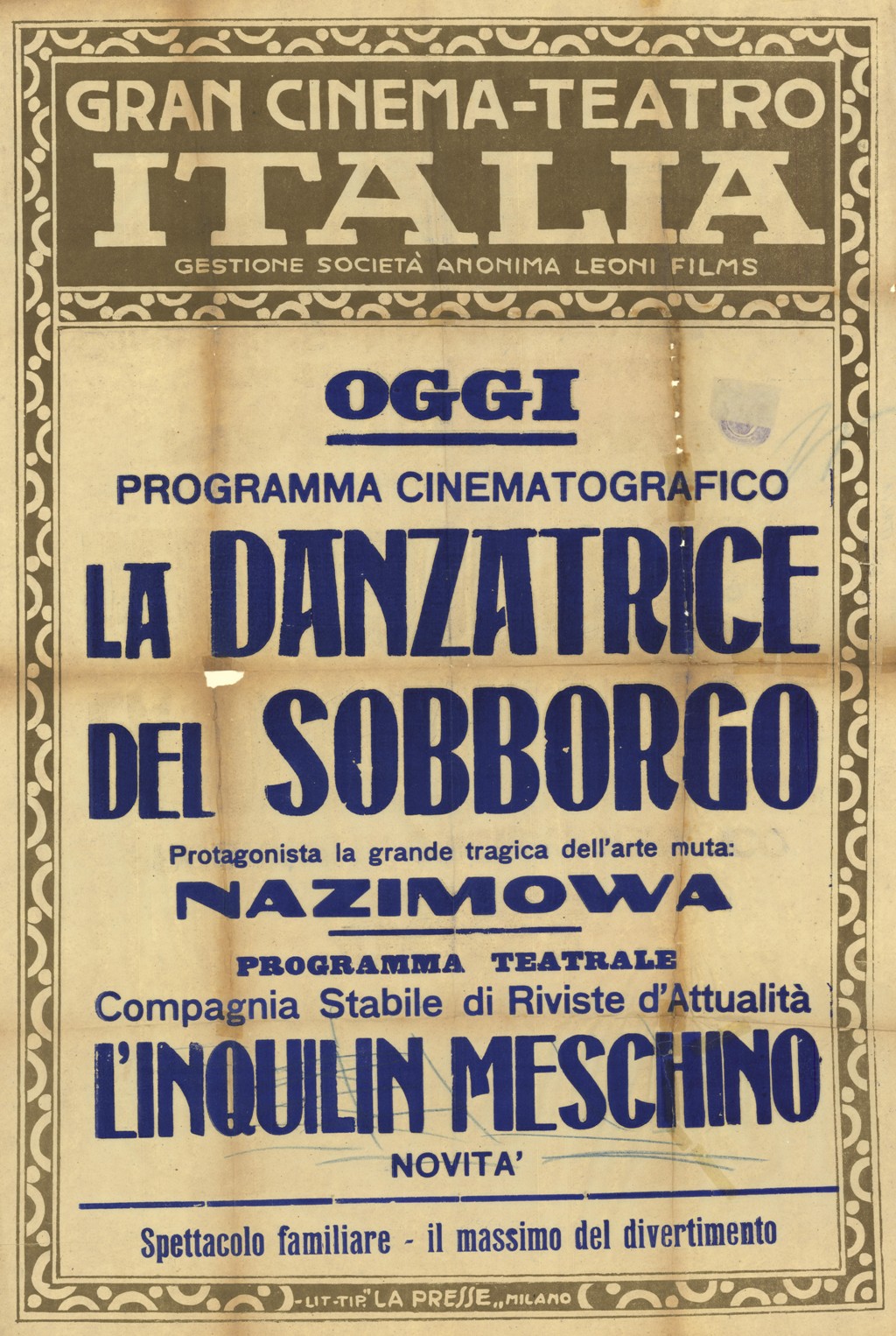 La danzatrice del sobborgo