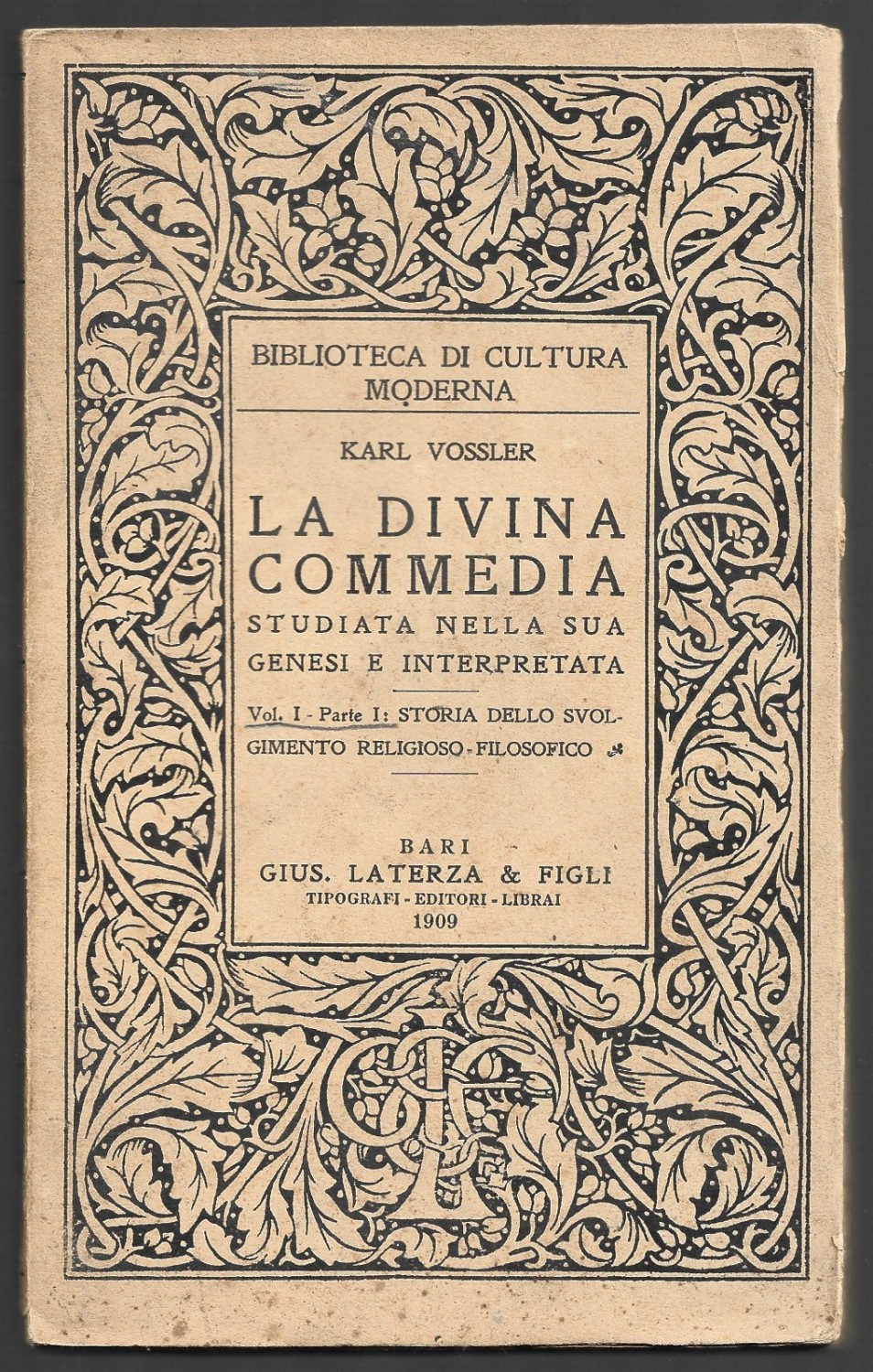 La Divina Commedia – Studiata nella sua genesi e interpretata