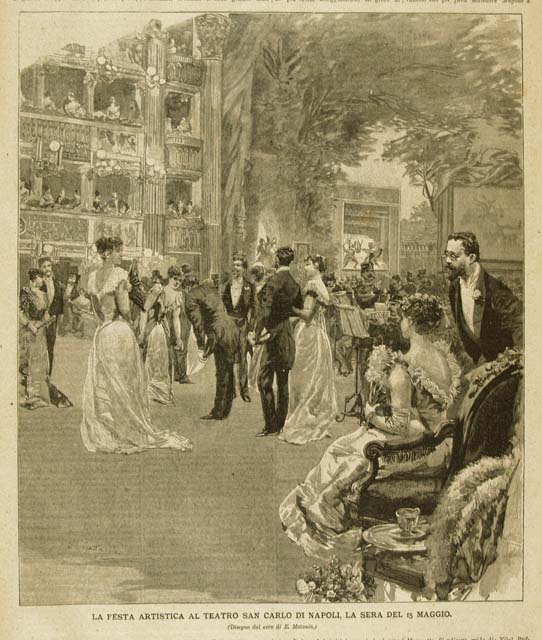 La festa artistica al Teatro San Carlo di Napoli, la …