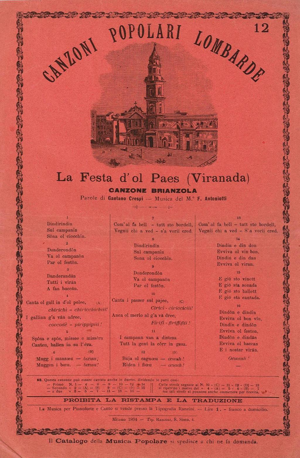 La festa d'ol Paes (Viranada)