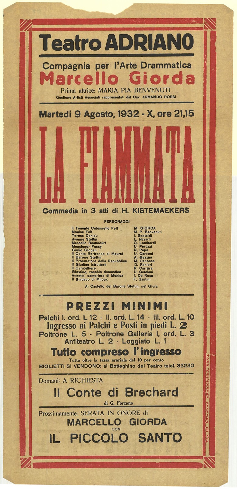 La fiammata