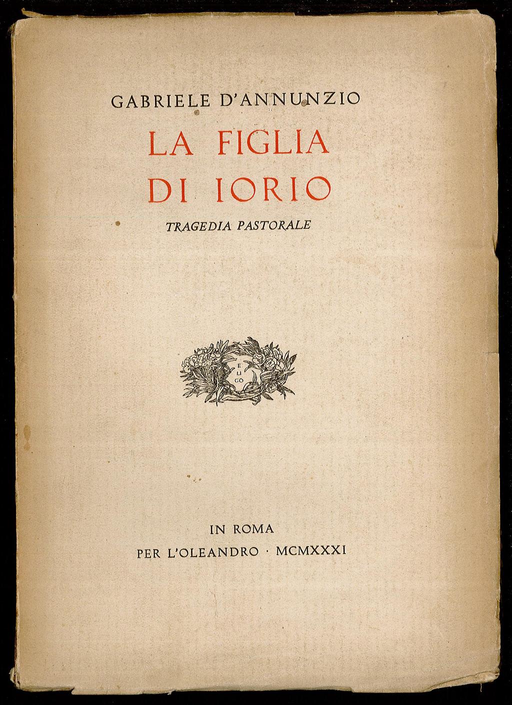 La figlia di Iorio – Tragedia pastorale