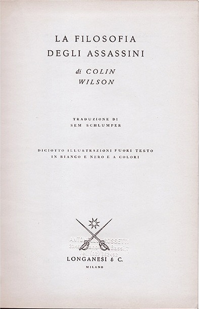 La Filosofia degli Assassini
