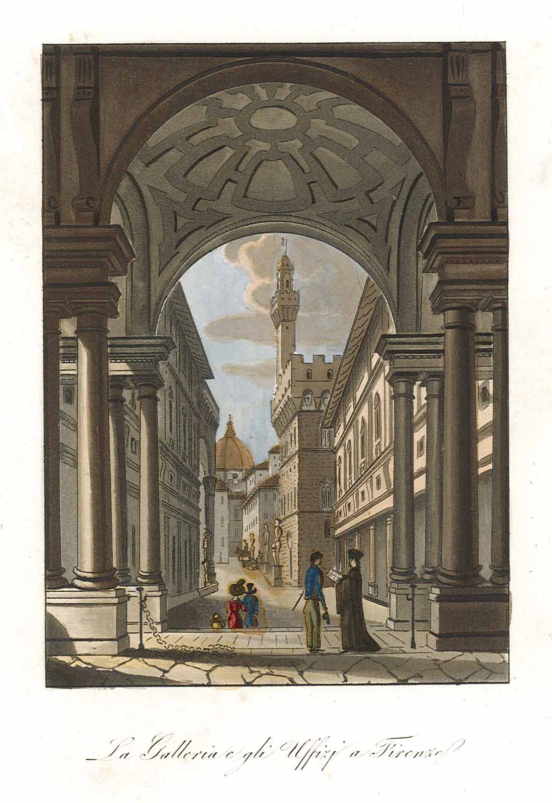 La Galleria e gli Uffizi a Firenze