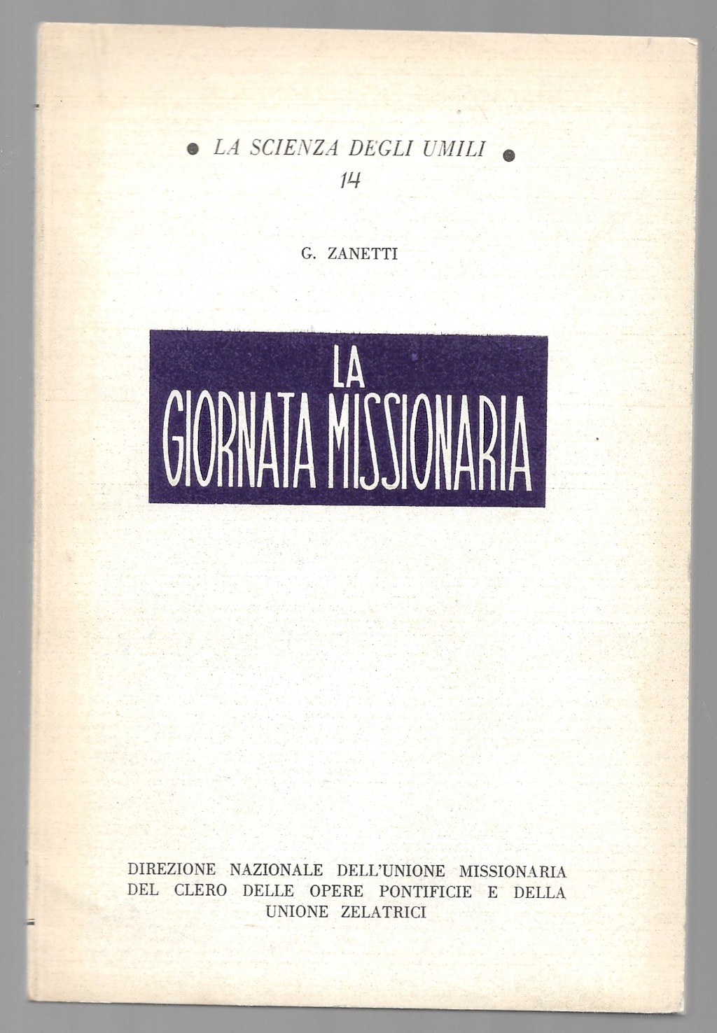 La giornata missionaria