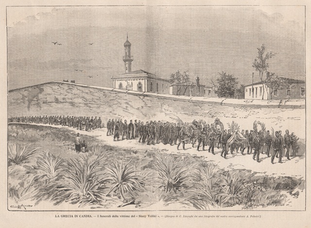 La Grecia in Candia - I funerali delle vittime del …