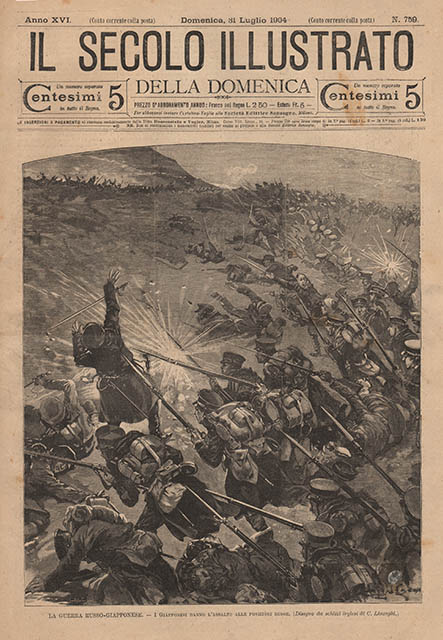 La guerra russo-giapponese - I giapponesi danno l’assalto alle posizioni …