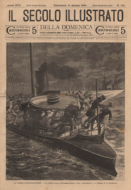 La guerra russo-giapponese - La cattura della controtorpediniera russa Rechitelny