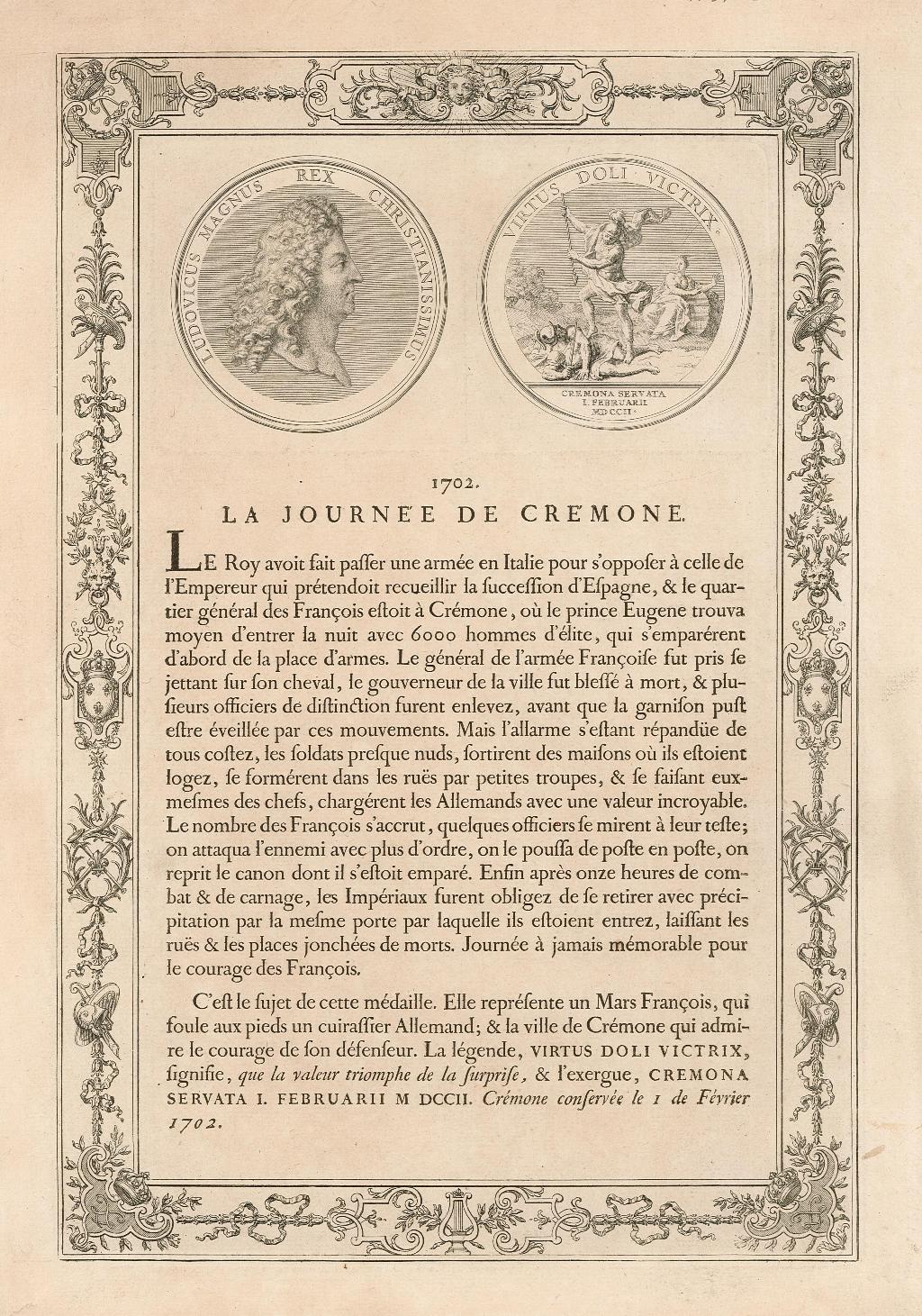 La journee de Cremone 1702