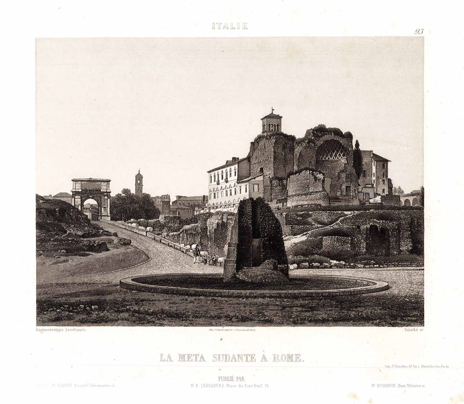 La Meta Sudante, à Rome