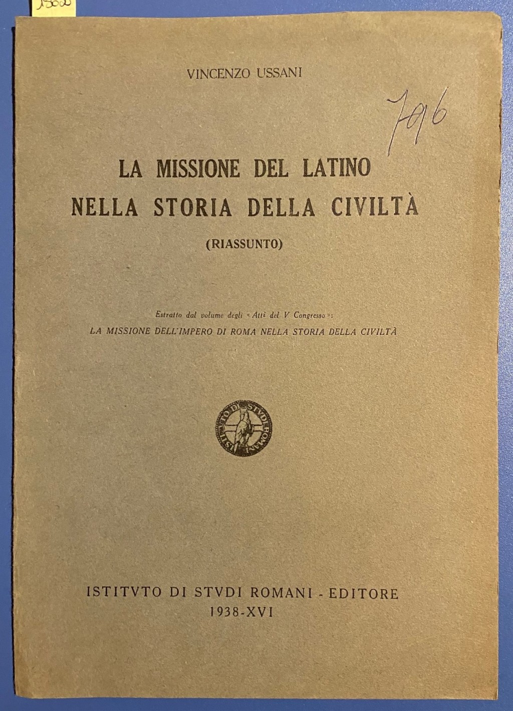 La missione del latino nella storia della civiltà (riassunto)