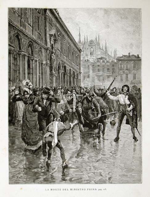 La morte del ministro Prina